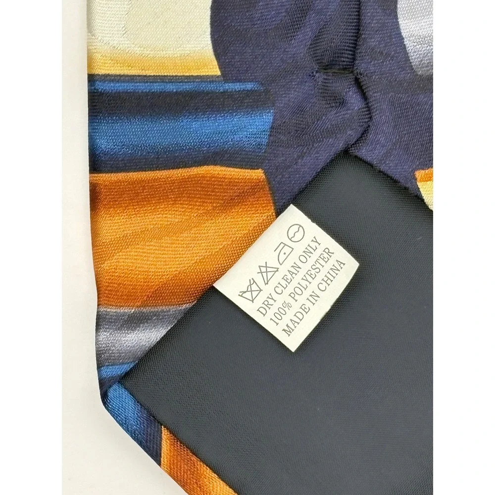 Steven Harris Mens Bible Books Novelty Tie Navy‎ Blue Copper Religious Hand Made